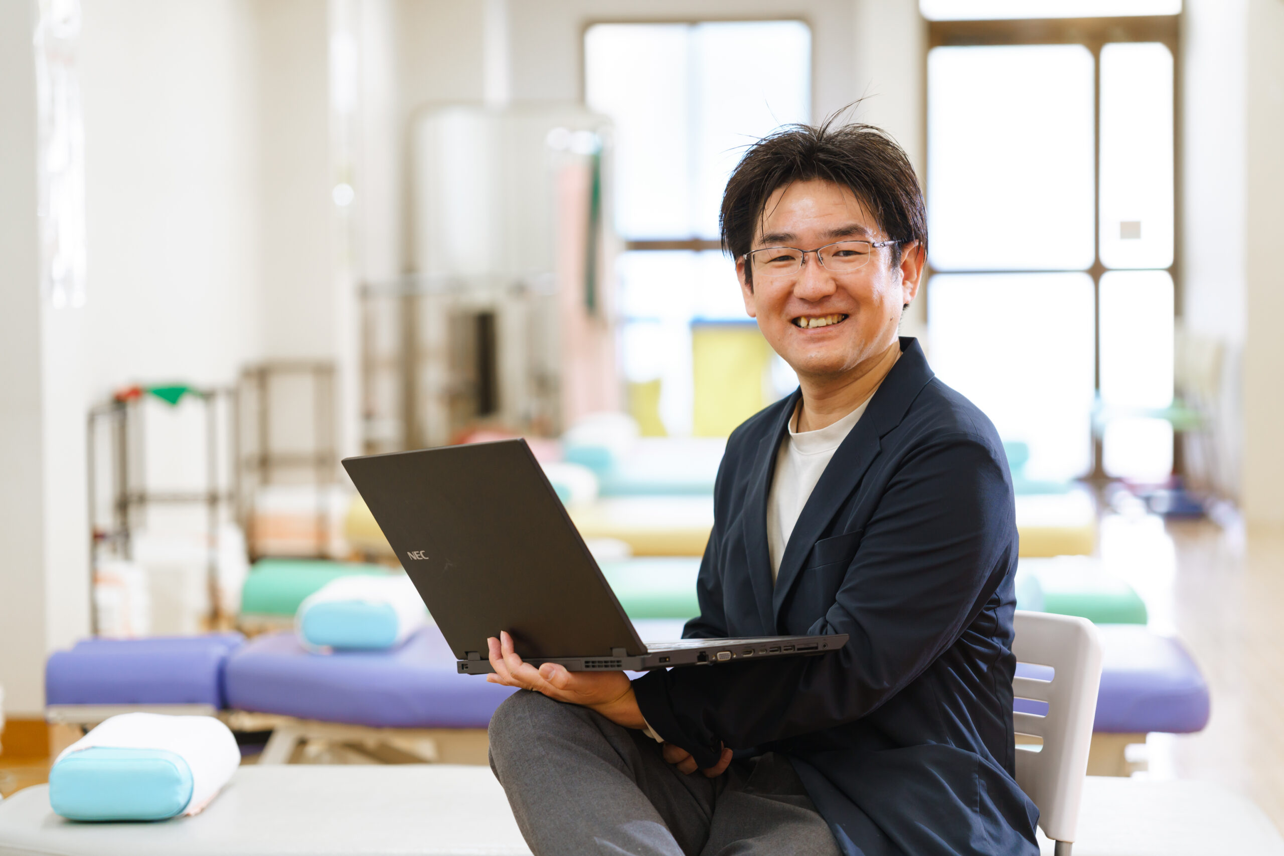 代表の澤村の写真